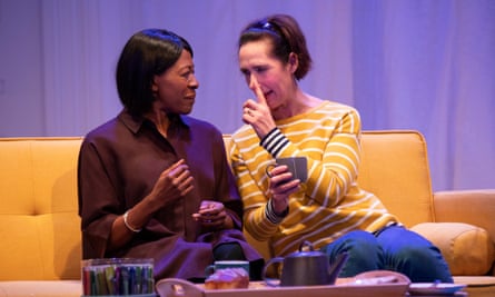 Still dealing with the same problems … Donna Berlin and Rebecca Charles in The Gift.