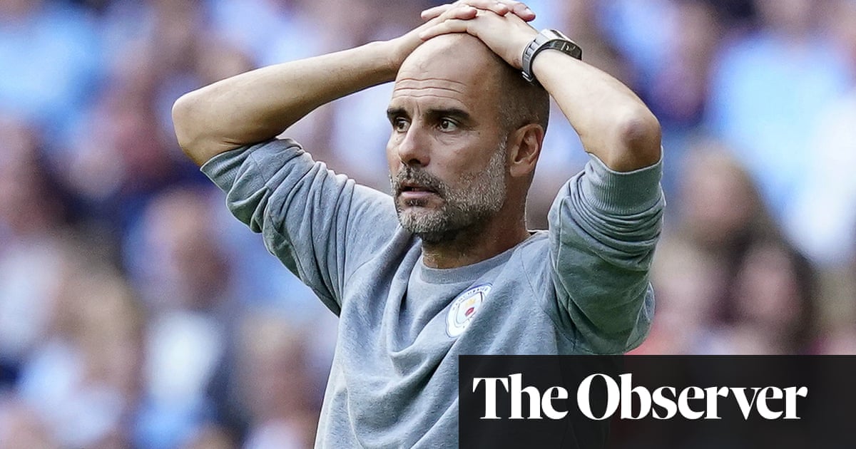 I feel guilty for Manchester City not putting on a show, says Pep Guardiola