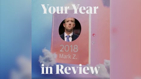 Mark Zuckerberg's Facebook year in review (it's not been the best) - video