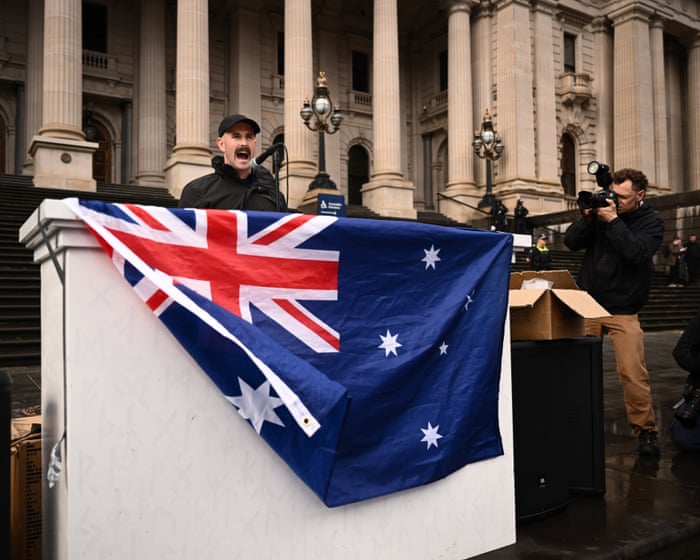 Neo-Nazis have occupied the steps of Victoria’s parliament twice in two years. Are protest laws to blame?
