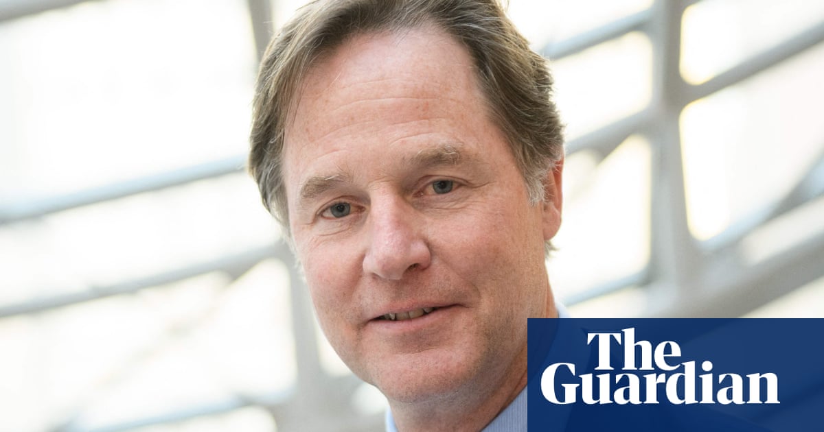 Nick Clegg returns to London with other Facebook owner execs - The Guardian