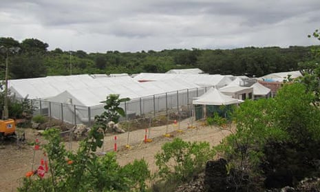The detention centre on Nauru in 2015.