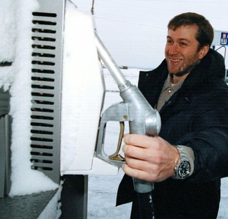 Entrepreneur Roman Abramovich during a trip to the Chukotka Autonomous Okrug in 1999