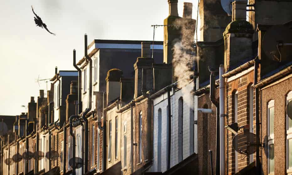 Terraced houses in Walthamstow, London