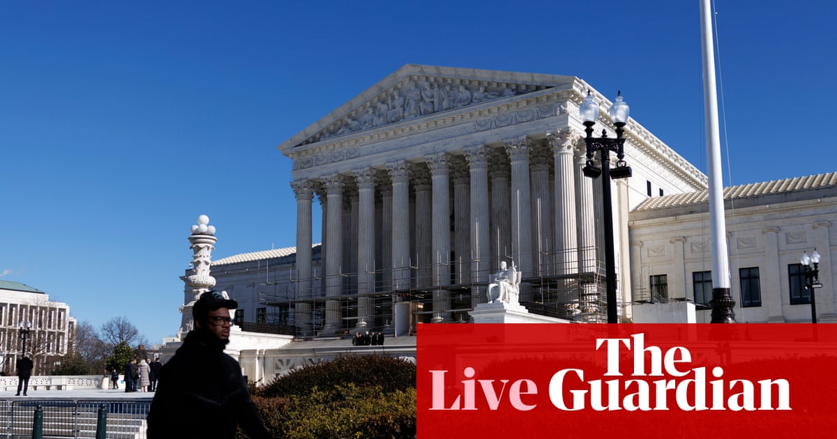 Supreme court to hear arguments on Lisa Cook as Trump continues campaign for control over Federal Reserve – US politics live