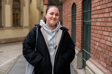 Betti smiles for the camera