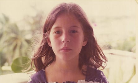 Ariel Leve in Thailand, aged seven.