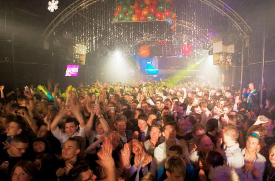 New Year’s Eve at G-A-Y Heaven in Charing Cross, London, before the pandemic. Nightclubs have been hit hard by the Covid crisis.