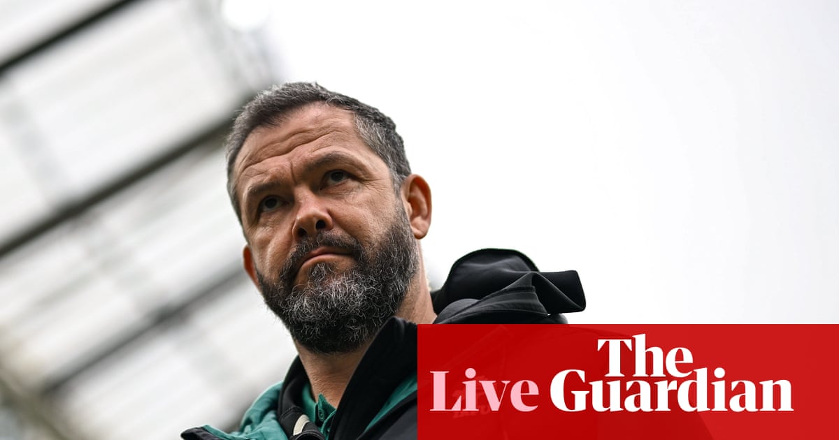 Ireland v Italy: Six Nations rugby union – live