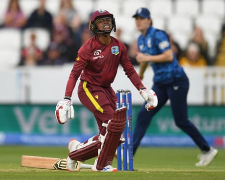 England v West Indies: third women’s cricket ODI – live