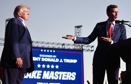 two men on a stage