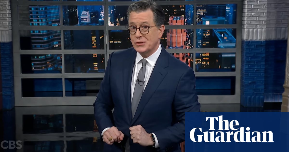 Stephen Colbert sobre Trump: ‘Con este tipo, cada troll es un globo de ensayo’ | Resumen de la televisión nocturna Stephen Colbert sobre Trump: ‘Con este tipo, cada troll es un globo de ensayo’ | Resumen de la televisión nocturna