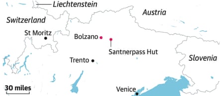 Dolomites map