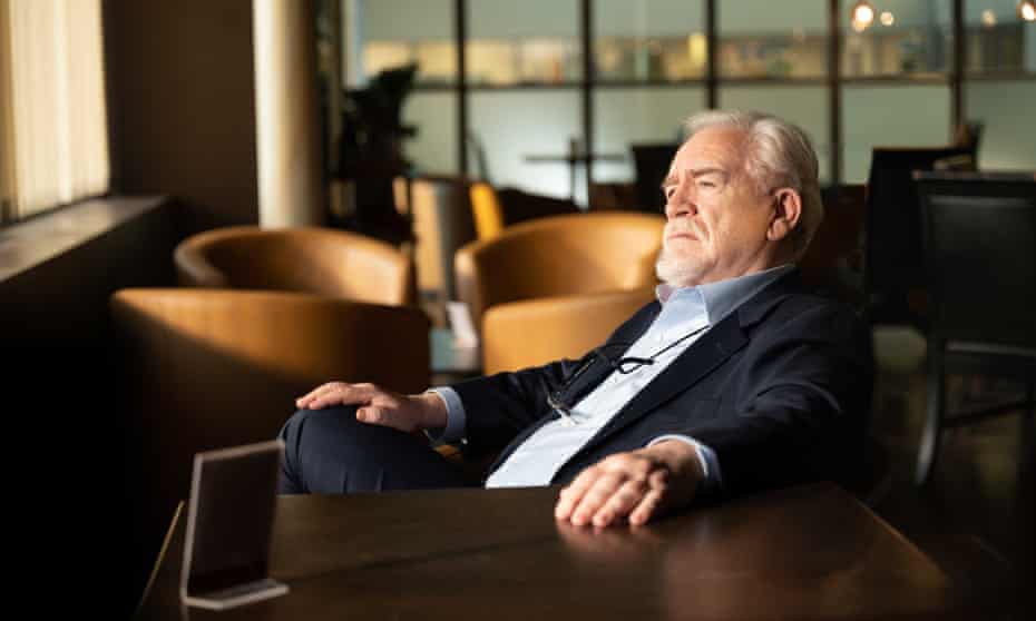 Brian Cox as Logan Roy in Succession.