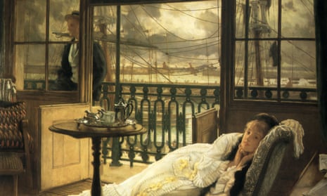 ‘Sometimes a wreck to the life we have is exactly what we need to panel-beat a better one.’ Painting: A Passing Storm by James Tissot, circa 1876.