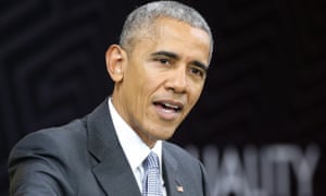 President Obama at a press conferece at the end of the APEC Summit in Lima