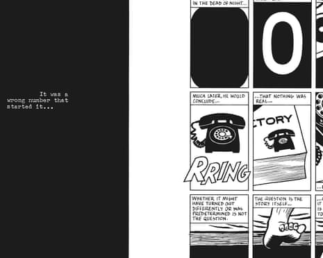 Paul Auster New York Trilogy graphic novel for Observer Books