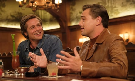 Double act … Pitt and DiCaprio.