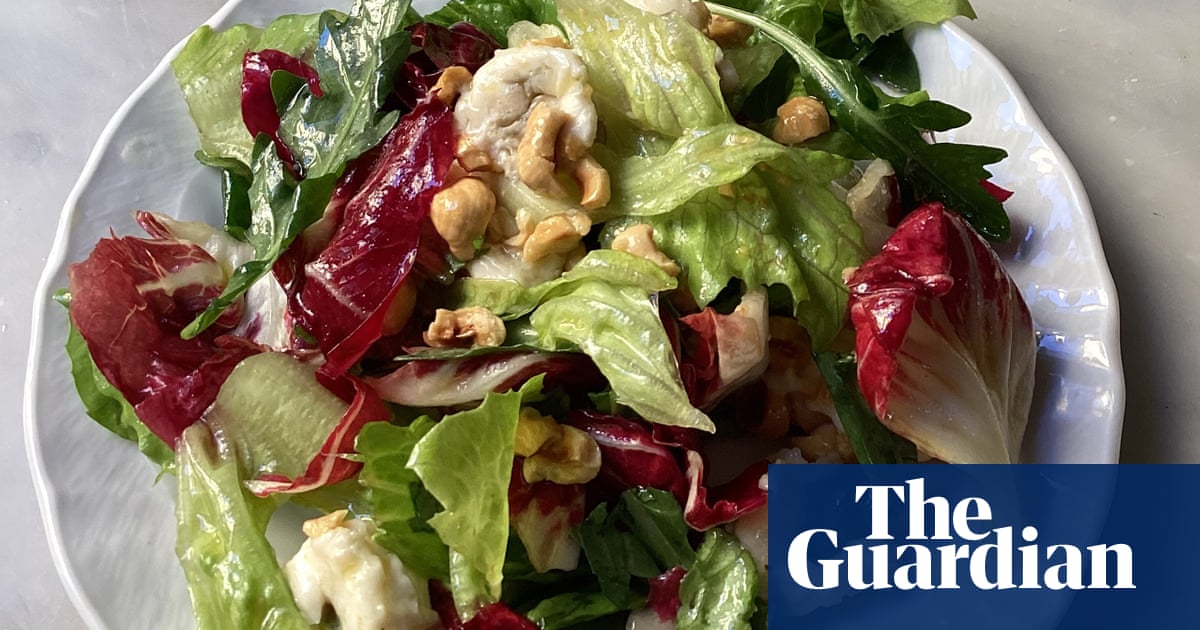 Rachel Roddy's salad of hazelnuts, gorgonzola and honey dressing | A kitchen in Rome