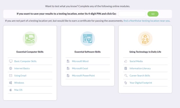 Screenshot of the Catalyst course explanation