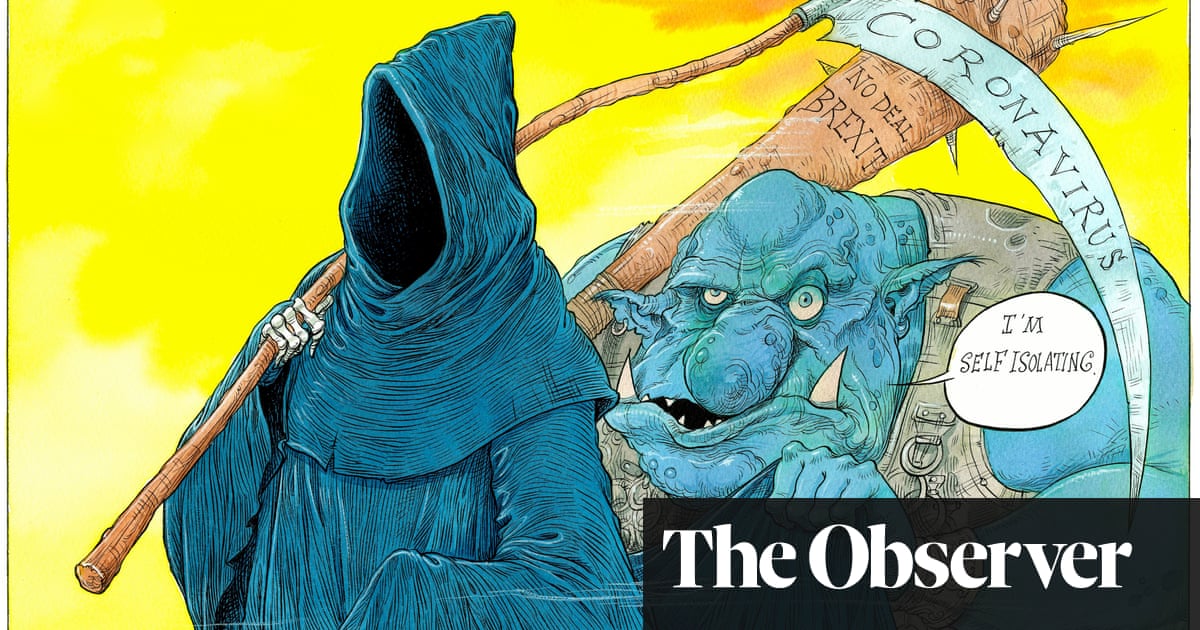 The monster lurking behind coronavirus – cartoon | Opinion | The Guardian