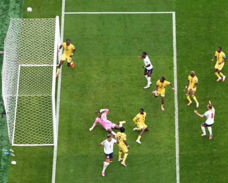 Copa do Mundo FIFA 2026 - Grupo L - Inglaterra x Gana Futebol Futebol - Copa do Mundo FIFA 2026 - Grupo L - Inglaterra x Gana - Boston Stadium, Foxborough, Massachusetts, EUA - 23 de junho de 2026 Harry Kane da Inglaterra perde uma chance de gol