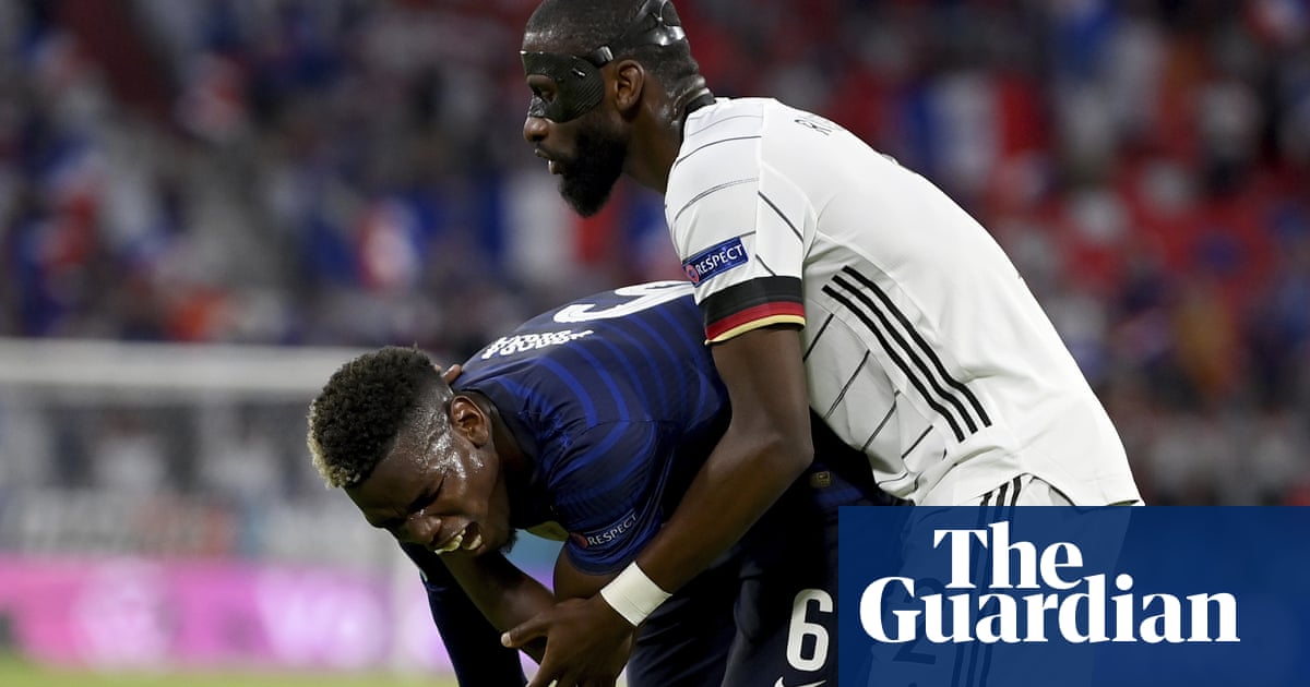 ‘It looks unfortunate’: Rüdiger denies biting Pogba and is cleared by Uefa