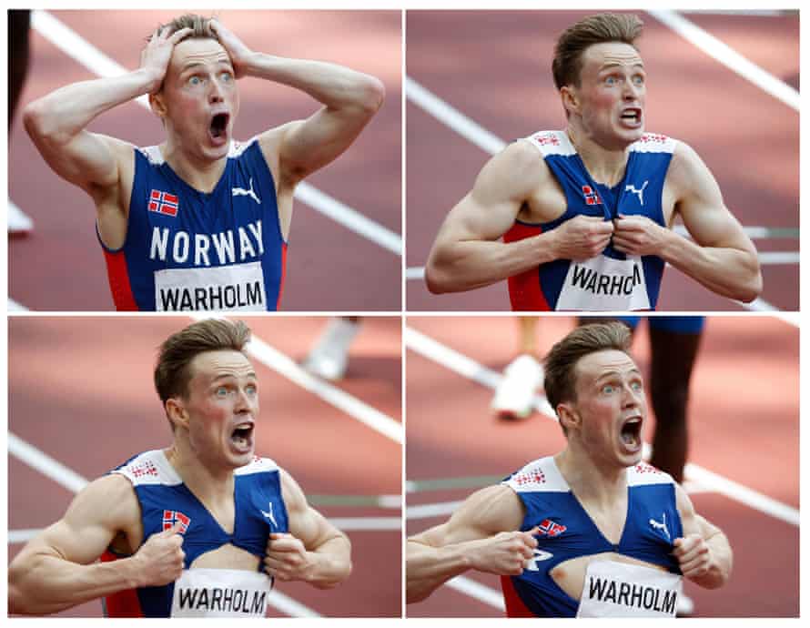Karsten Warholm is on it.