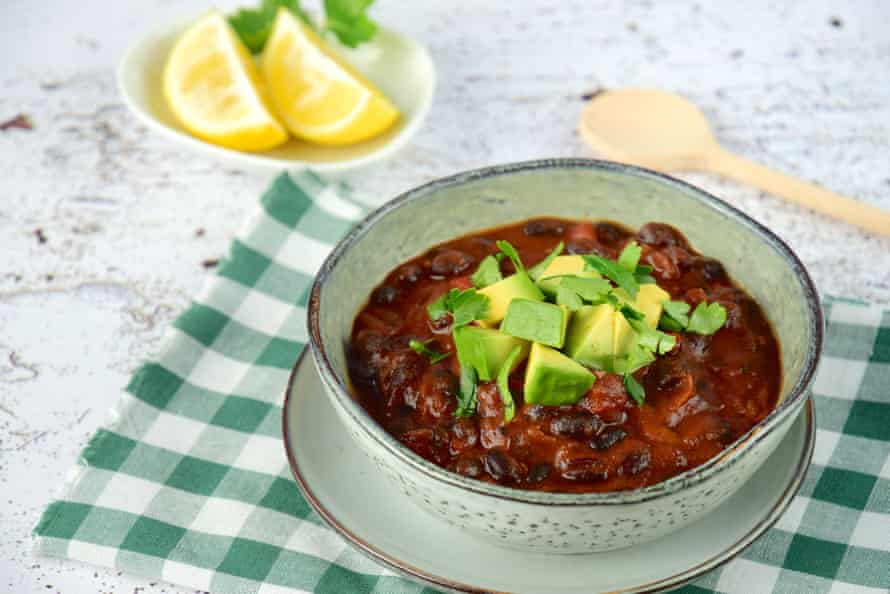 Black bean chilli
