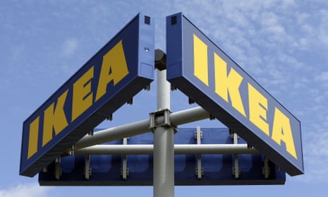 The IKEA sign