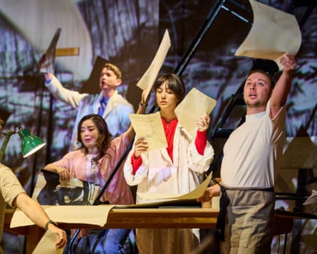 Behind the scenes during rehearsals for L’Orfeo by Monteverdi at Glyndebourne
