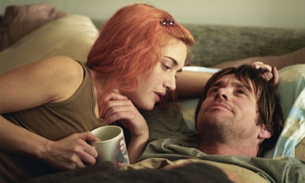 Kate Winslet and Carrey in “Eternal Sunshine of the Spotless Mind.