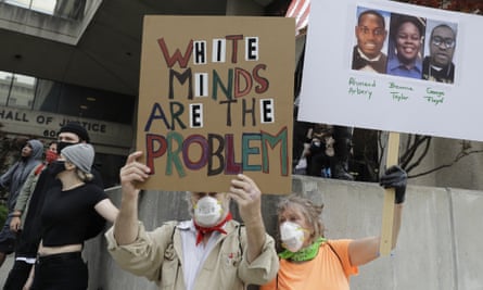 Protesters in Louisville, Kentucky