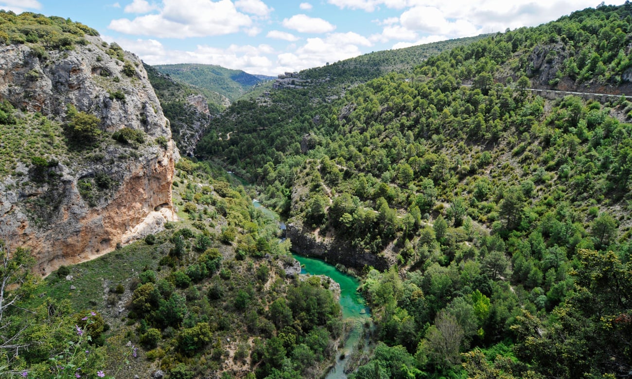 The River Júcar in its gorge.