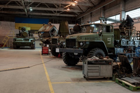 British-Ukrainian repair facility for military equipment