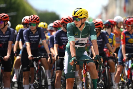 Lorena Wiebes is fighting for green.