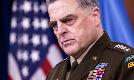 US Chairman of the Joint Chiefs of Staff Mark Milley