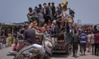 Israel-Gaza war live: US state department accused of falsifying Gaza aid report