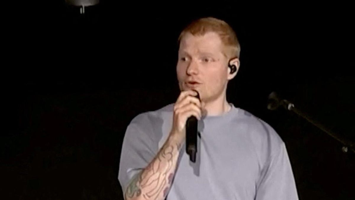 Ed Sheeran sorry for ‘mistakes’ as tour resumes – video