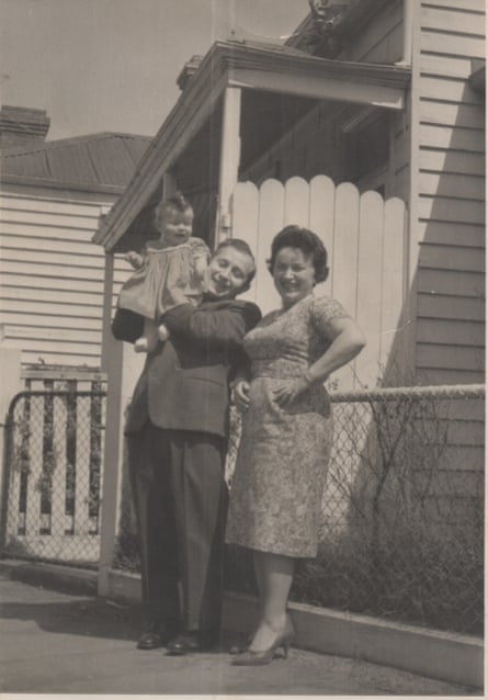 Abram and Cesia at home in Australia in the 1950s