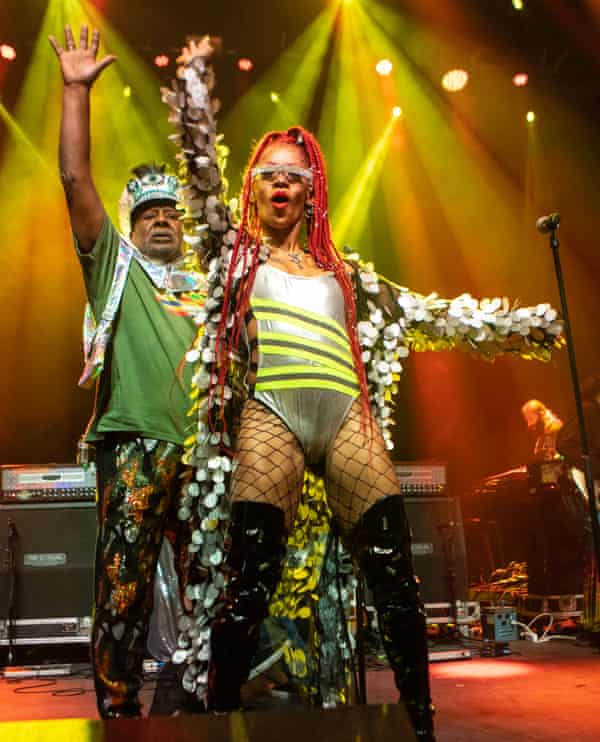 Gleefully overstuffed … George Clinton & Parliament-Funkadelic.