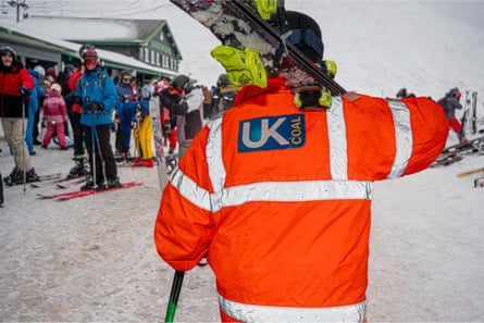 A hi-vis jacket saying UKCoal
