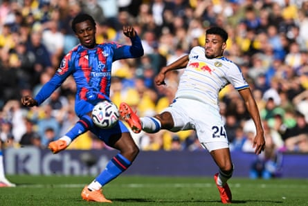 James Justin and Eddie Nketiah