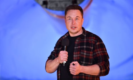 Elon Musk touted the company’s achievements at an event on Tuesday. 