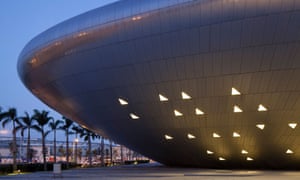 Exhibition centre in the OCT Loft zone of the city. Shenzhen, China.