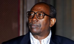 Bernard Ntuyahaga on the last day of this trial in 2007.