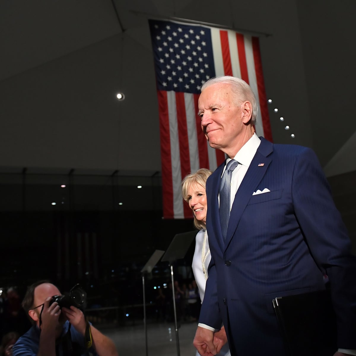Stage Set For Biden V Trump As Democrats Seek Return To Obama Era Us News The Guardian