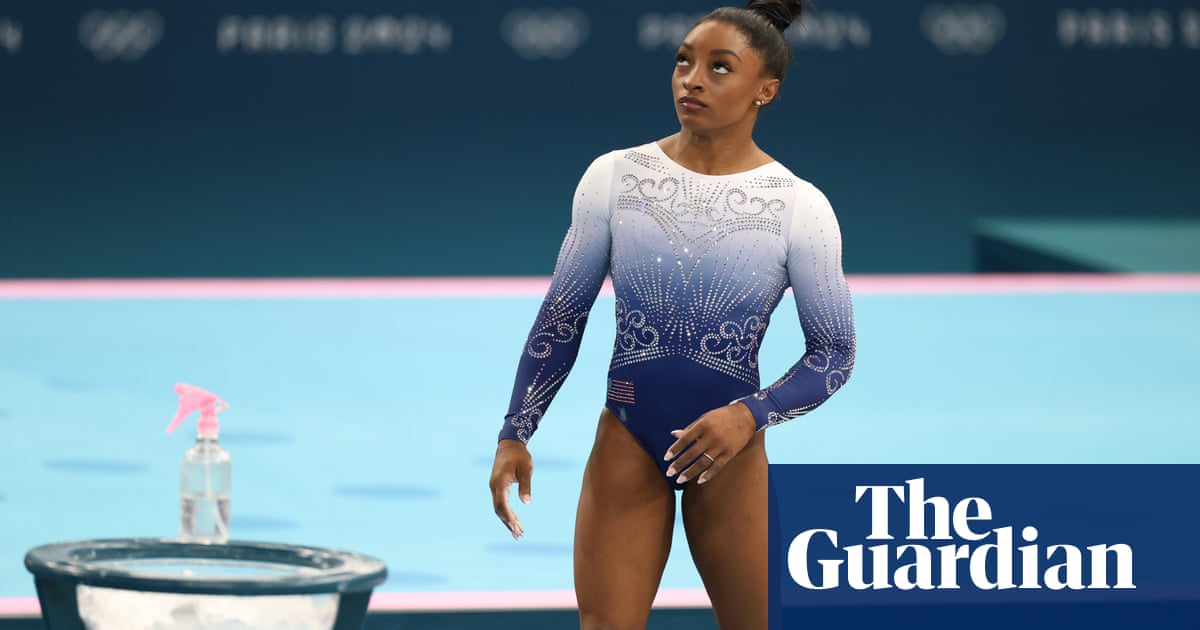 Simone Biles on Balance Beam