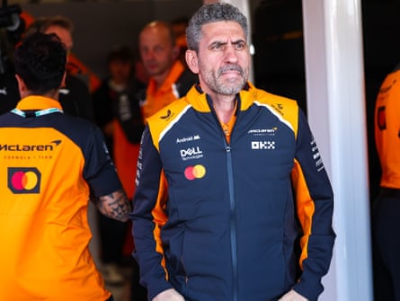Andrea Stella at Silverstone
