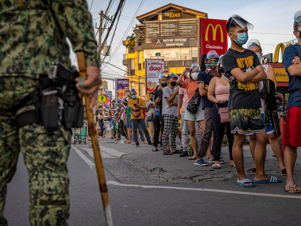 Manila In Lockdown As Delta Cases Soar In Philippines Philippines The Guardian Manila In Lockdown As Delta Cases Soar In Philippines Philippines The Guardian